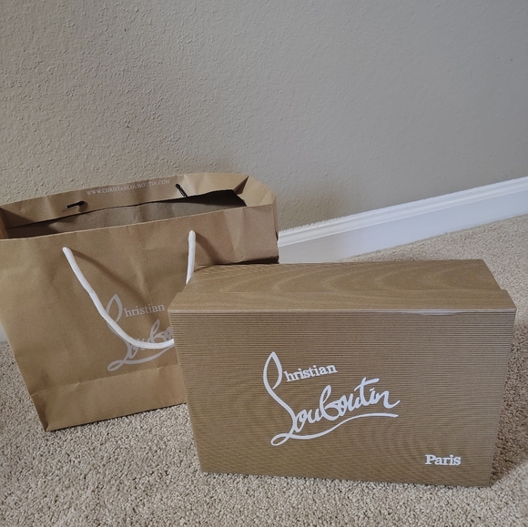 Christian Louboutin Black Mesh Crystal-Embellished Pointed Pumps - Picture 5 of 7